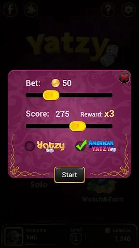 Изображение игры: Yatzy - Offline Free Dice Games