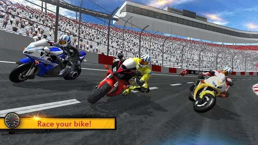 Изображение игры: Bike Racing 2018 - Extreme Bike Race