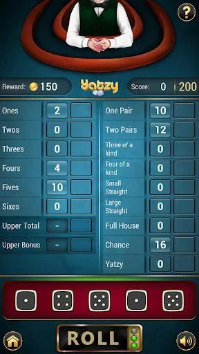 Изображение игры: Yatzy - Offline Free Dice Games