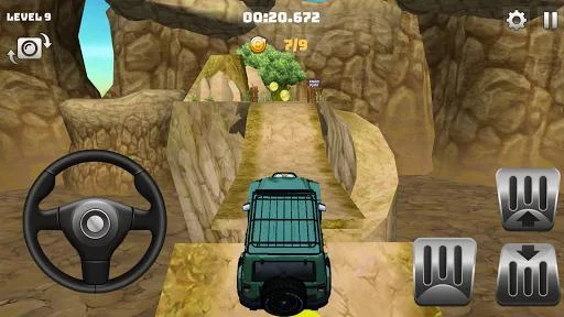 Изображение игры: Mountain Climb 4x4: Offroad Car Drive