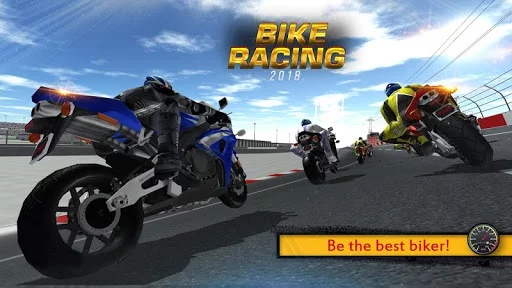 Изображение игры: Bike Racing 2018 - Extreme Bike Race