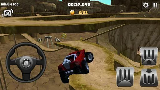 Изображение игры: Mountain Climb 4x4: Offroad Car Drive