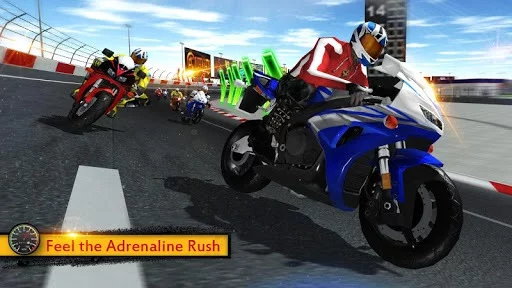 Изображение игры: Bike Racing 2018 - Extreme Bike Race
