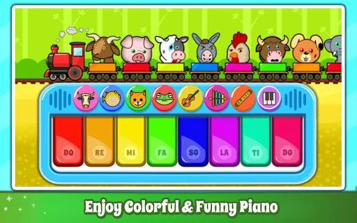 Изображение игры: Baby Piano Games & Music for Kids & Toddlers Free