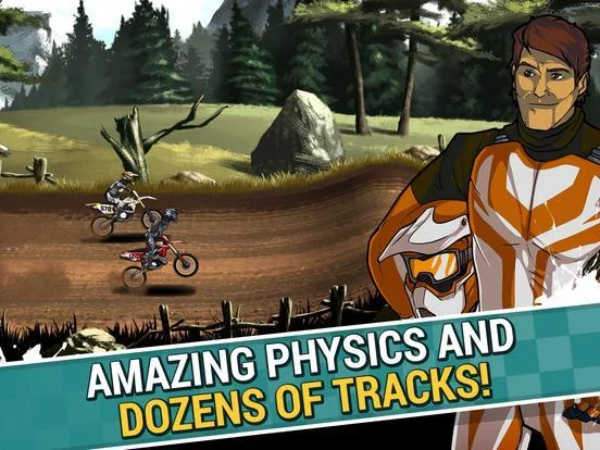 Изображение игры: Mad Skills Motocross 2