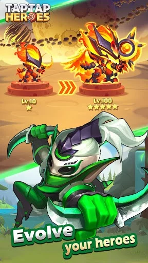 Изображение игры: Taptap Heroes