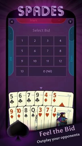 Изображение игры: Spades - Offline Free Card Games