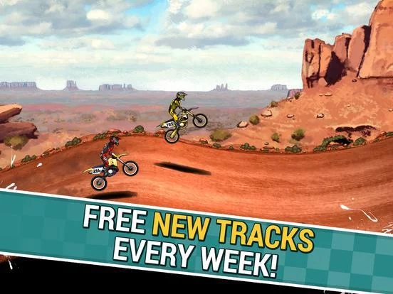 Изображение игры: Mad Skills Motocross 2