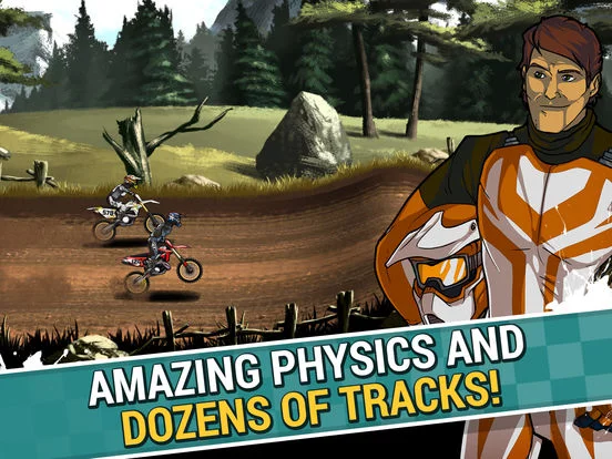Изображение игры: Mad Skills Motocross 2