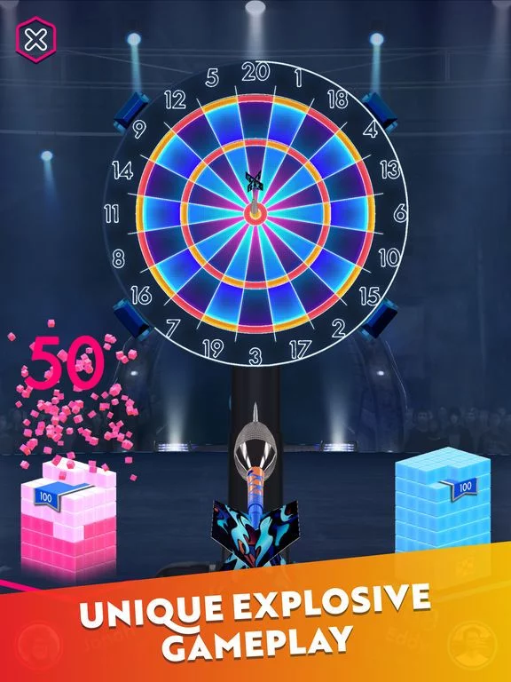 Изображение игры: Darts of Fury