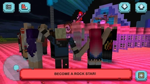 Изображение игры: Rock Star Craft: Music Legend