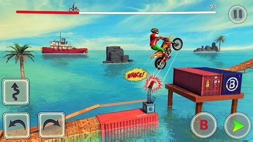 Изображение игры: Bike Stunt Race Master 3d Racing - New Free Games