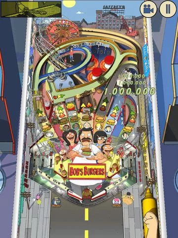 Изображение игры: Bob's Burgers Pinball