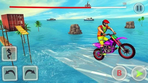 Изображение игры: Bike Stunt Race Master 3d Racing - New Free Games