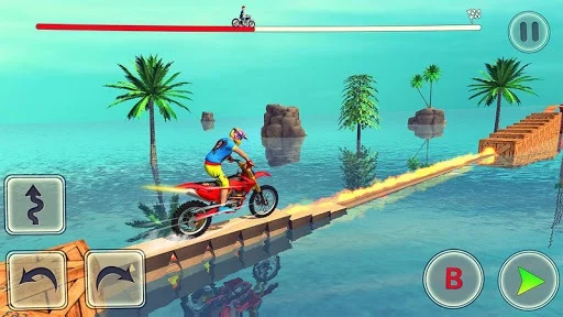 Изображение игры: Bike Stunt Race Master 3d Racing - New Free Games