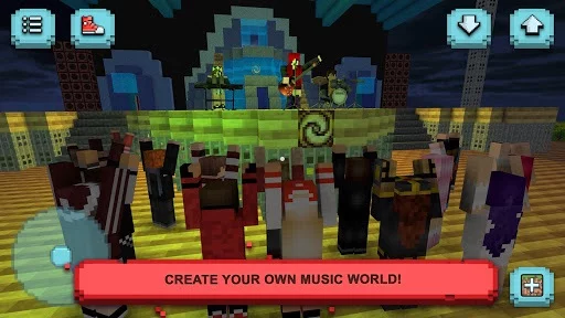 Изображение игры: Rock Star Craft: Music Legend