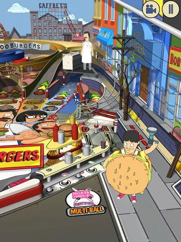 Изображение игры: Bob's Burgers Pinball