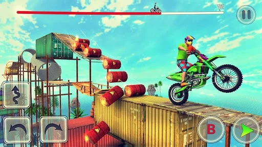 Изображение игры: Bike Stunt Race Master 3d Racing - New Free Games