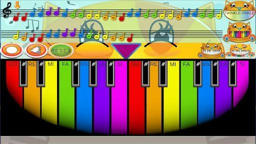 Изображение игры: Meow Music - Sound Cat Piano
