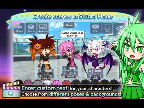 Изображение игры: Gacha Studio (Anime Dress Up)