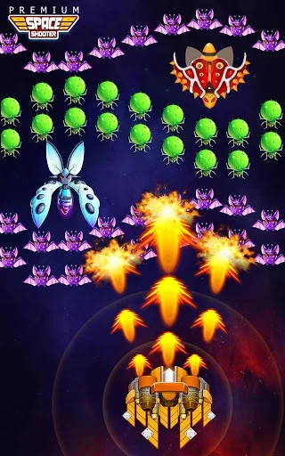 Изображение игры: Space Shooter: Alien vs Galaxy Attack (Premium)