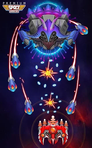 Изображение игры: Space Shooter: Alien vs Galaxy Attack (Premium)