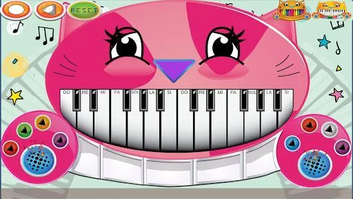 Изображение игры: Meow Music - Sound Cat Piano
