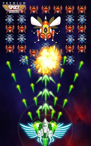Изображение игры: Space Shooter: Alien vs Galaxy Attack (Premium)