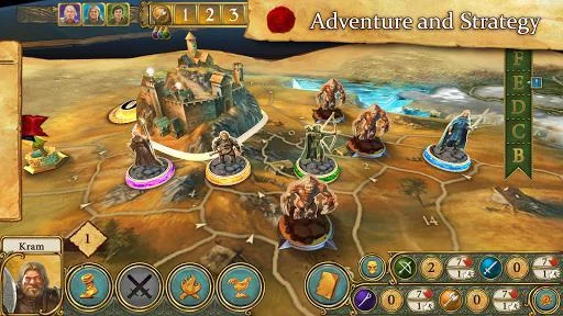 Изображение игры: Legends of Andor – The King’s Secret