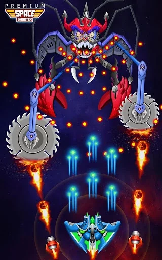 Изображение игры: Space Shooter: Alien vs Galaxy Attack (Premium)