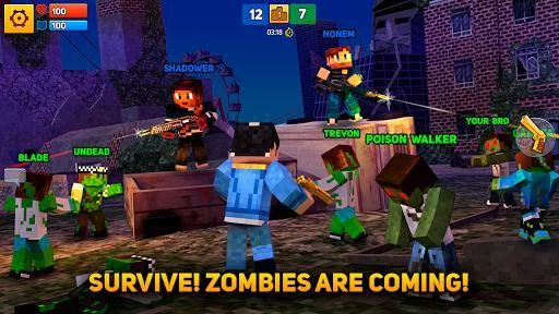 Изображение игры: Block City Wars: Pixel Shooter with Battle Royale