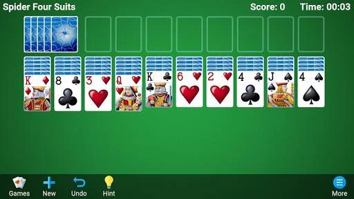 Изображение игры: Spider Solitaire Premium