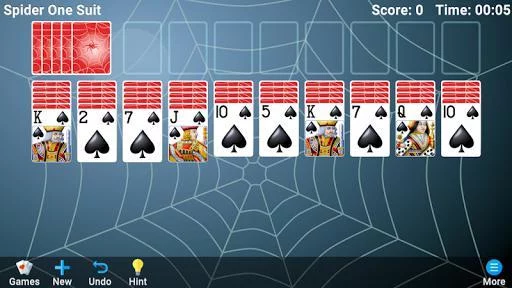 Изображение игры: Spider Solitaire Premium