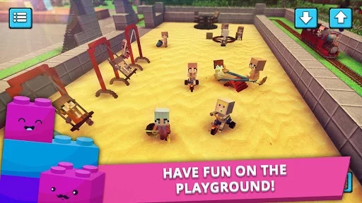 Изображение игры: Baby Craft: Crafting & Building Adventure Games