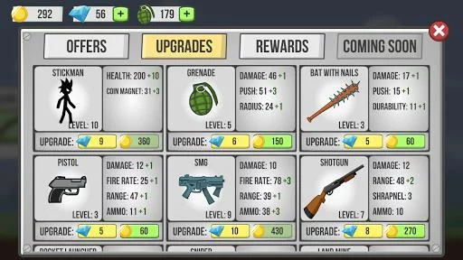 Изображение игры: Stickman Zombie Shooter - Epic Stickman Games