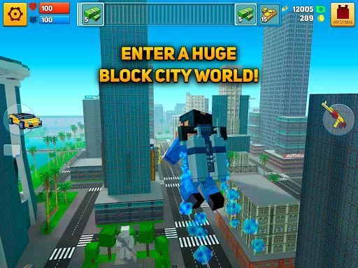 Изображение игры: Block City Wars: Pixel Shooter with Battle Royale