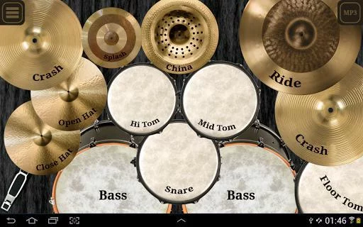 Изображение игры: Drum kit (Drums) free