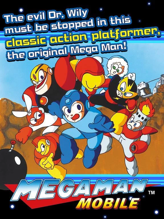 Изображение игры: MEGA MAN MOBILE