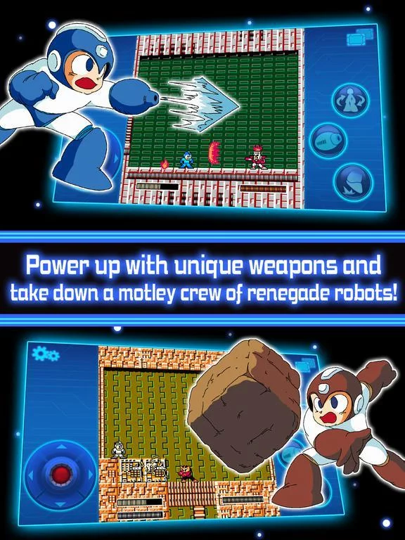 Изображение игры: MEGA MAN MOBILE
