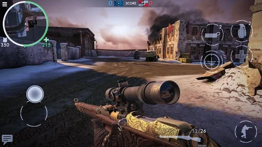 Изображение игры: World War Heroes: WW2 Shooter