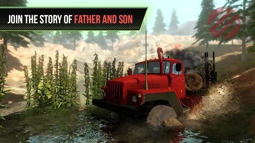Изображение игры: Truck Simulator OffRoad 4