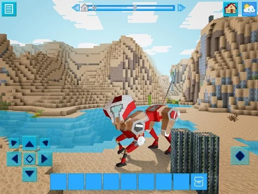 Изображение игры: RoboCraft: Building & Survival Craft - Robot World