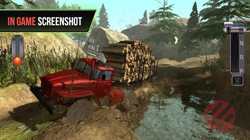 Изображение игры: Truck Simulator OffRoad 4
