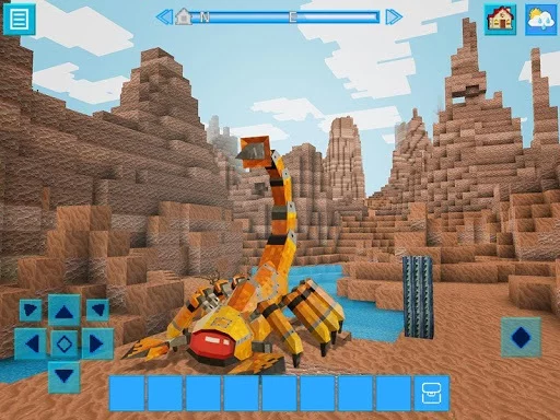 Изображение игры: RoboCraft: Building & Survival Craft - Robot World