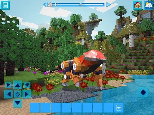 Изображение игры: RoboCraft: Building & Survival Craft - Robot World