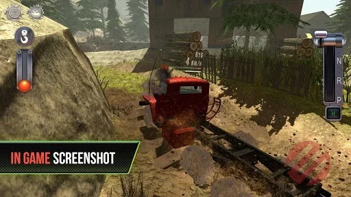 Изображение игры: Truck Simulator OffRoad 4