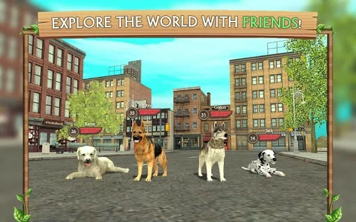Изображение игры: Dog Sim Online: Raise a Family