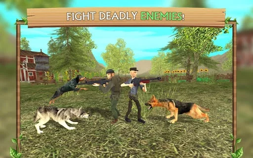 Изображение игры: Dog Sim Online: Raise a Family