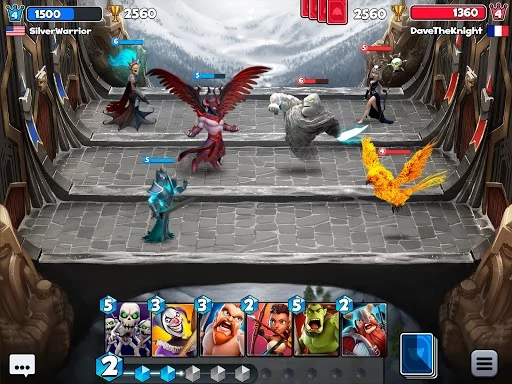 Изображение игры: Castle Crush: Free Strategy Card Games