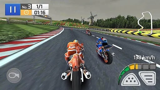 Изображение игры: Real Bike Racing